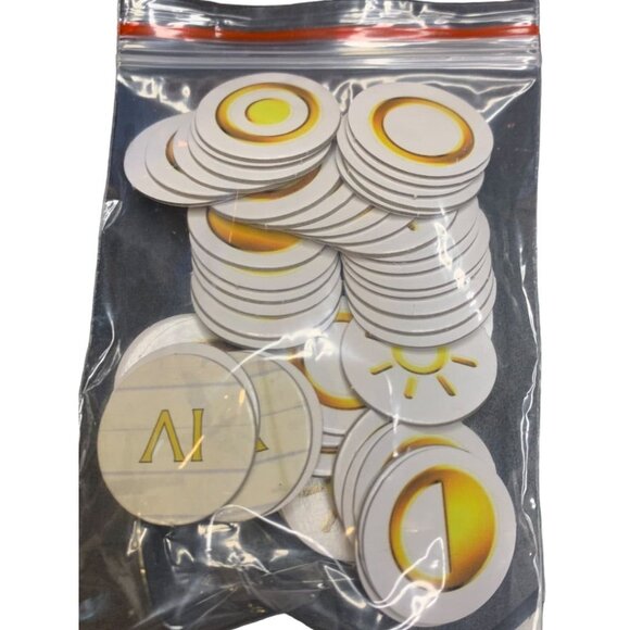 Legacy of the Unconquered Sun Game Replacement 50 "Jade Tokens" Exalted 2nd Edit - Picture 2 of 4